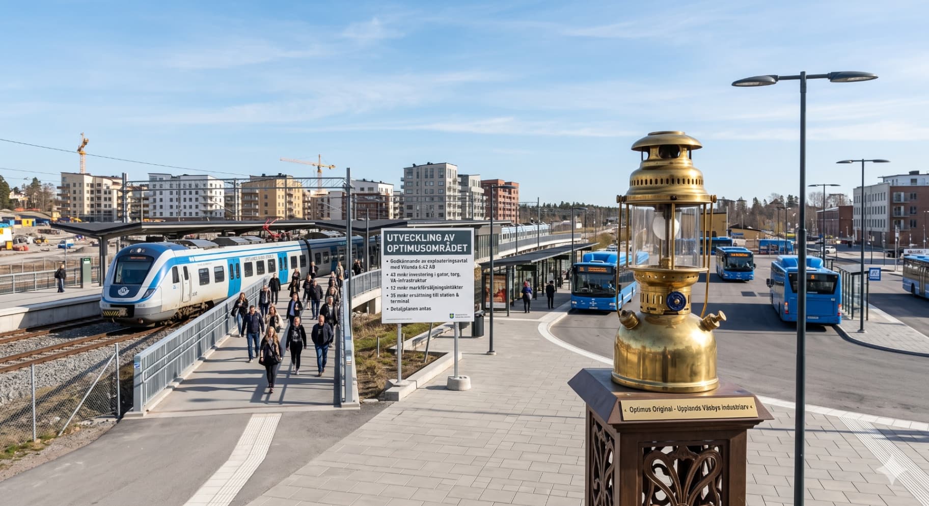Miljonavtal klart för jätteprojektet Optimus i Vilunda